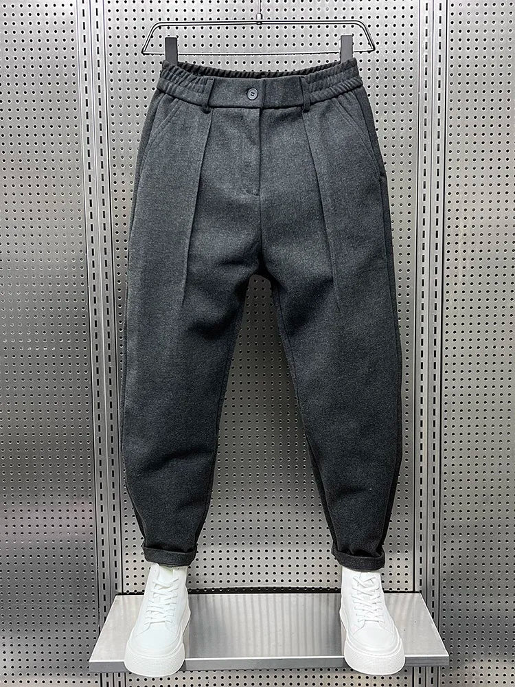 Joan™ | Elegante gemêleerde broek