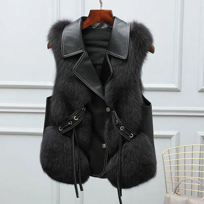 MONICA – LUXE FAUX FUR VEST