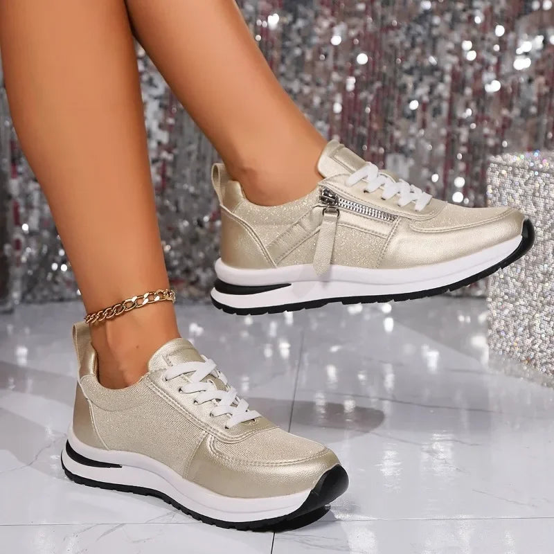 RILEY – GLANZEND COMFORT SNEAKER