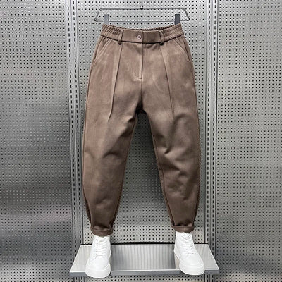 Joan™ | Elegante gemêleerde broek