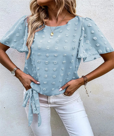 Rita™ | Speelse top met fijne details