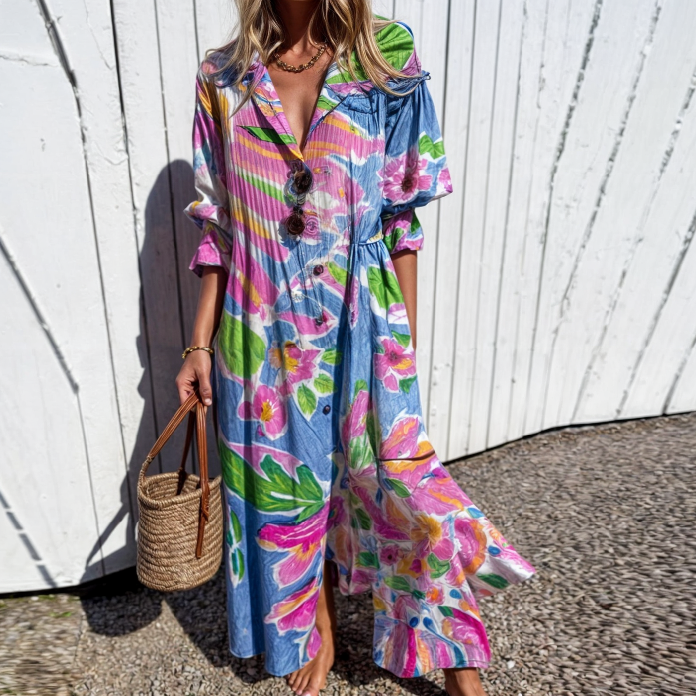 Lidian™ | Boho Jurk