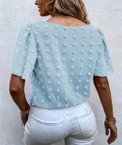 Rita™ | Speelse top met fijne details