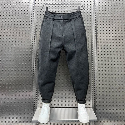 Joan™ | Elegante gemêleerde broek