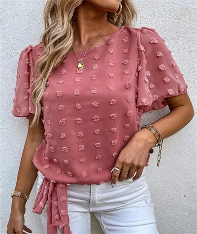 Rita™ | Speelse top met fijne details