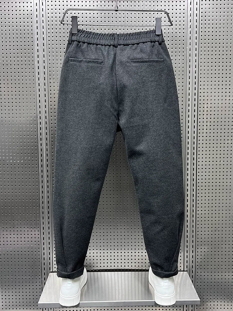 Joan™ | Elegante gemêleerde broek