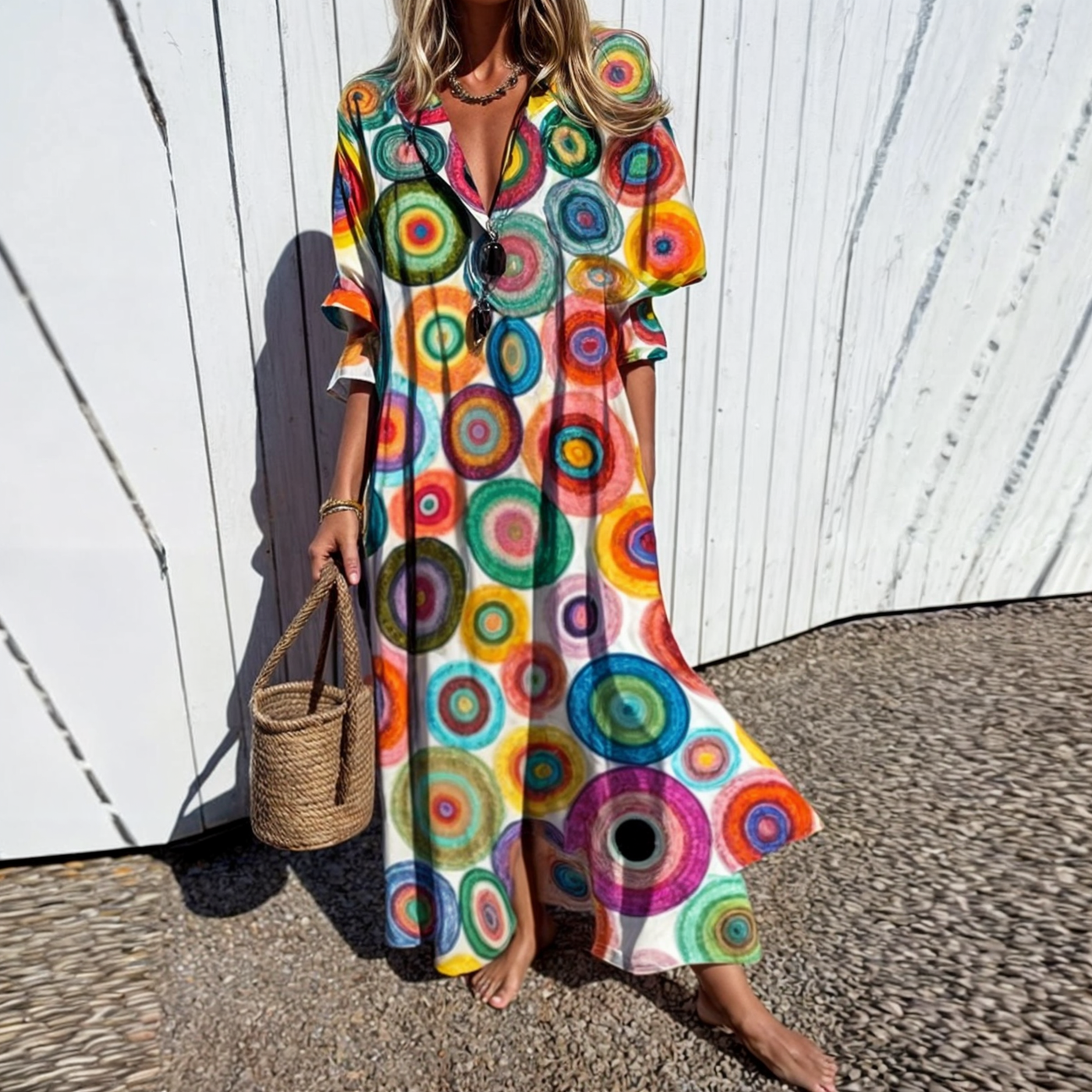Lidian™ | Boho Jurk