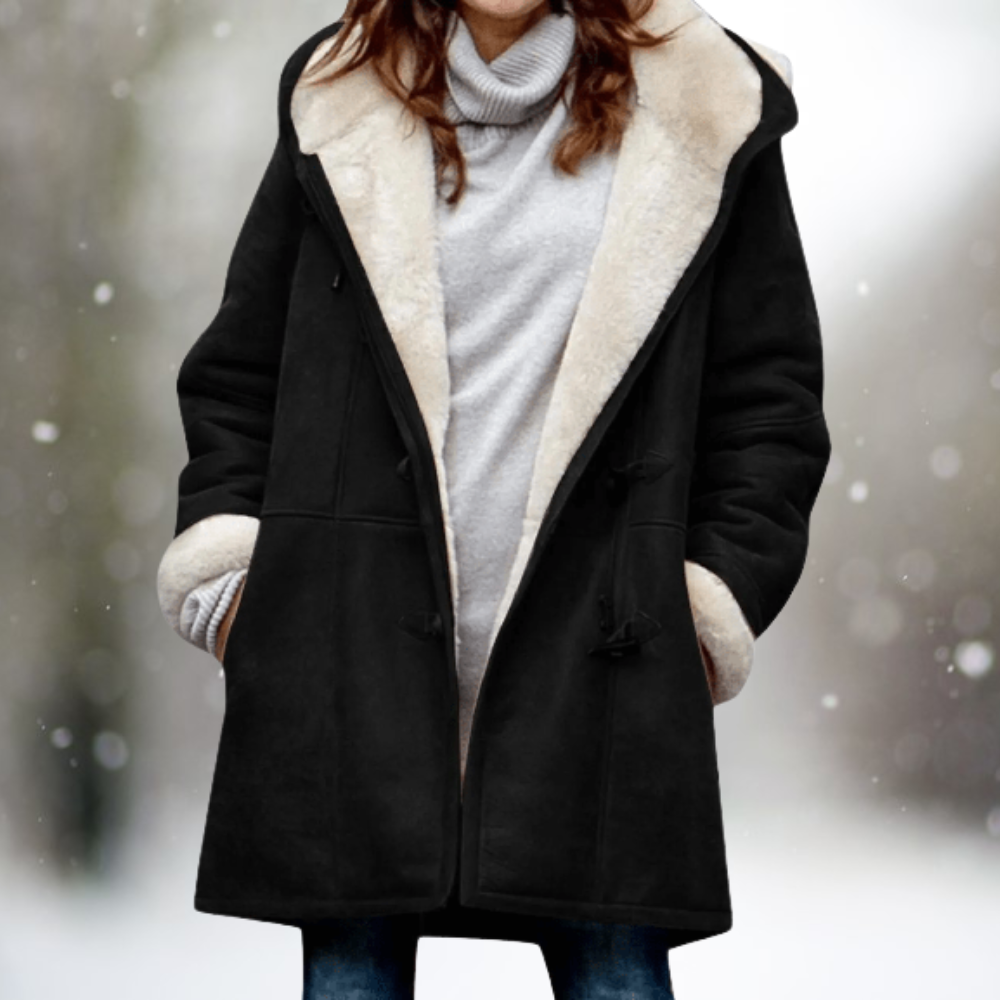 MIRANDA – GEZELLIGE WINTER JAS MET CAPUCHON