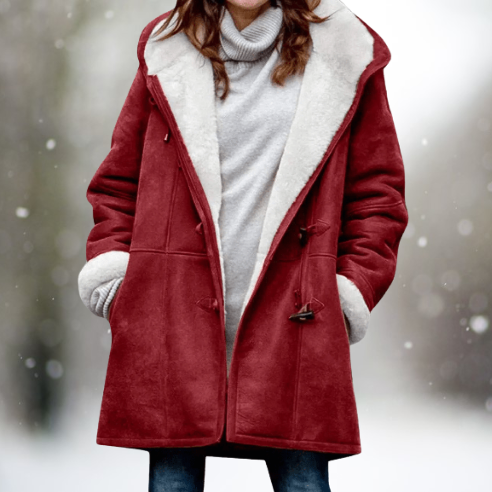 MIRANDA – GEZELLIGE WINTER JAS MET CAPUCHON