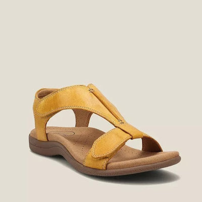 Katinka™ | LEREN SANDAAL ORTHOFLEX
