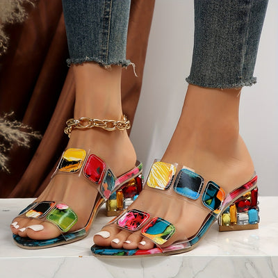 Layana™ | stijlvolle meerkleurige sandalen