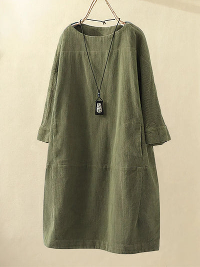 LORENA – RELAXTE CORDUROY JURK