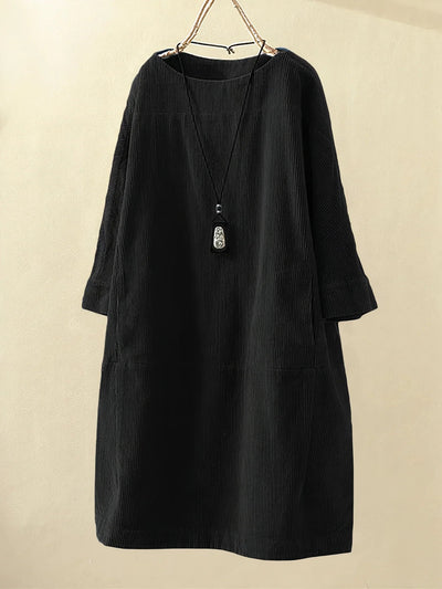 LORENA – RELAXTE CORDUROY JURK