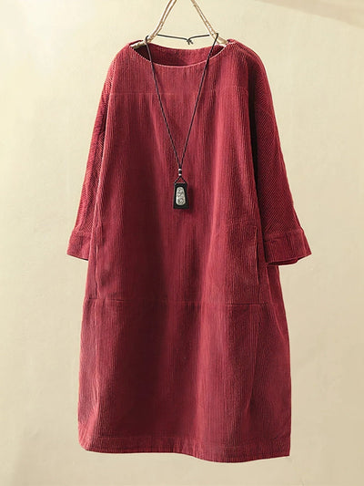 LORENA – RELAXTE CORDUROY JURK