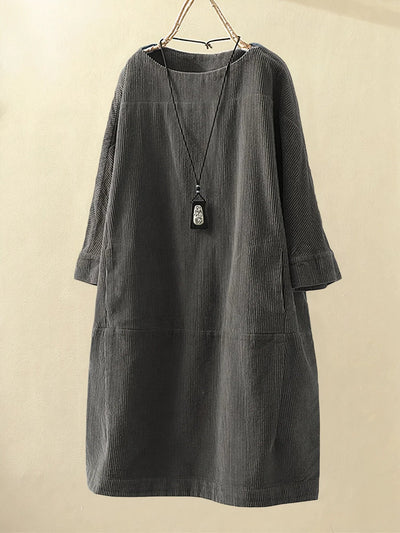 LORENA – RELAXTE CORDUROY JURK