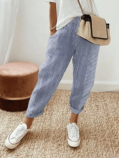 Lize™ | Gestreepte Broek