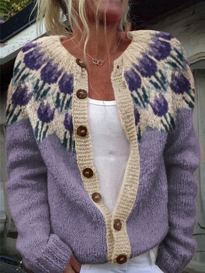 Keysha™ | Vest met bloemenpatroon