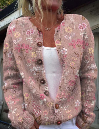 Sanne™ | Elegant vest met bloemenprint
