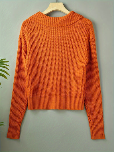 HARPER – CARDIGAN MET STATEMENTKNOPEN