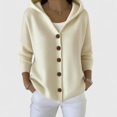 VERA – VEST MET KAP EN KNOPEN