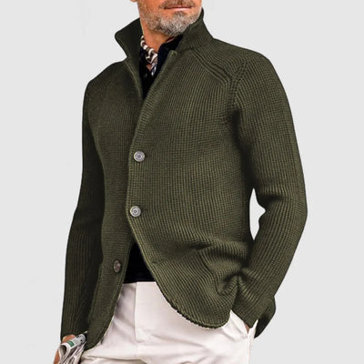 LUCAS – GEBREIDE BUTTON-UP VEST
