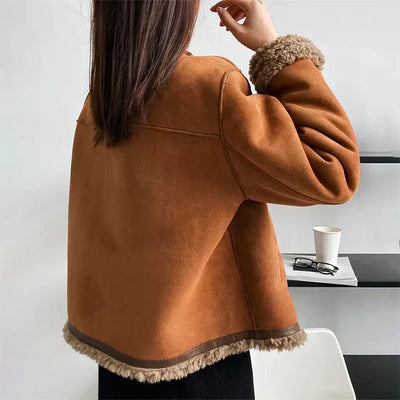 ADDISON – CHIQUE IMITATIE SHEARLING JAS