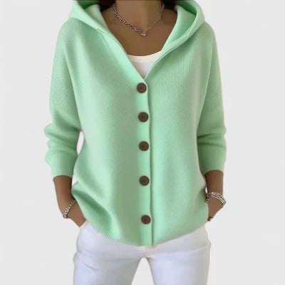 VERA – VEST MET KAP EN KNOPEN