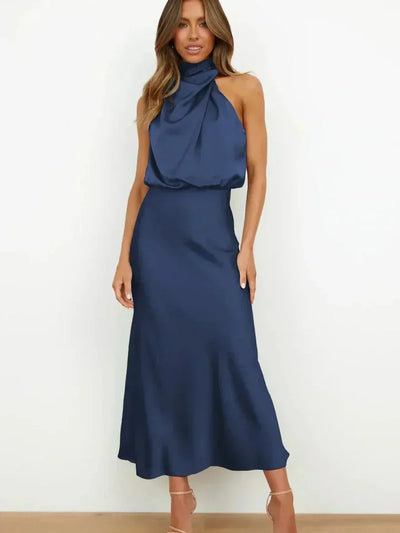 Cedra™ | Elegante Zijden Jurk
