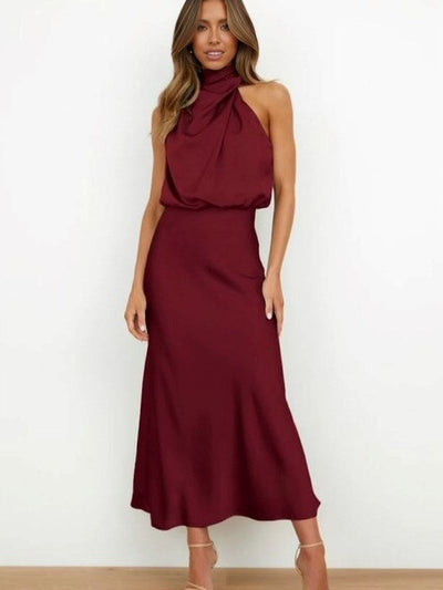 Cedra™ | Elegante Zijden Jurk
