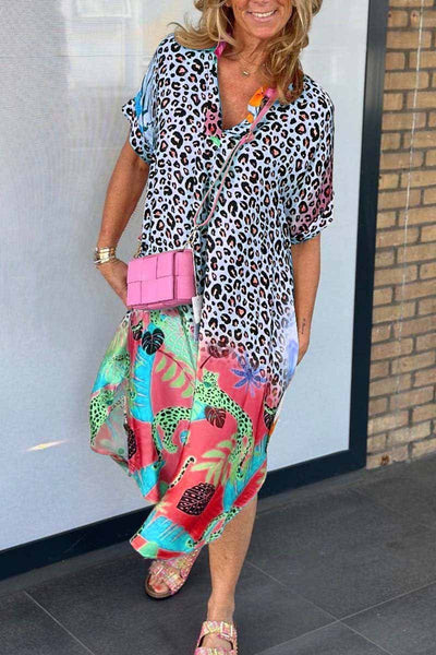 SIENNA – SHIRTJURK MET GEDURFDE PRINTMIX
