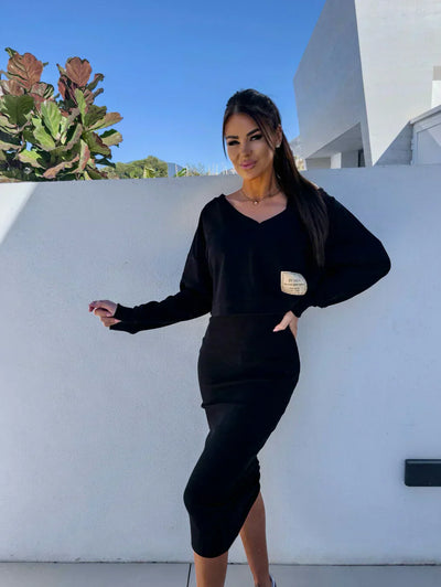 JASMINE – CASUAL CHIQUE TWEEDELIGE SET