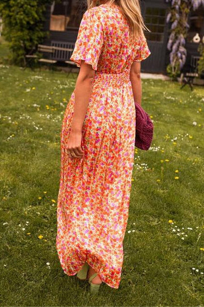 Lilian™ | Elegante Maxi-jurk met V-hals