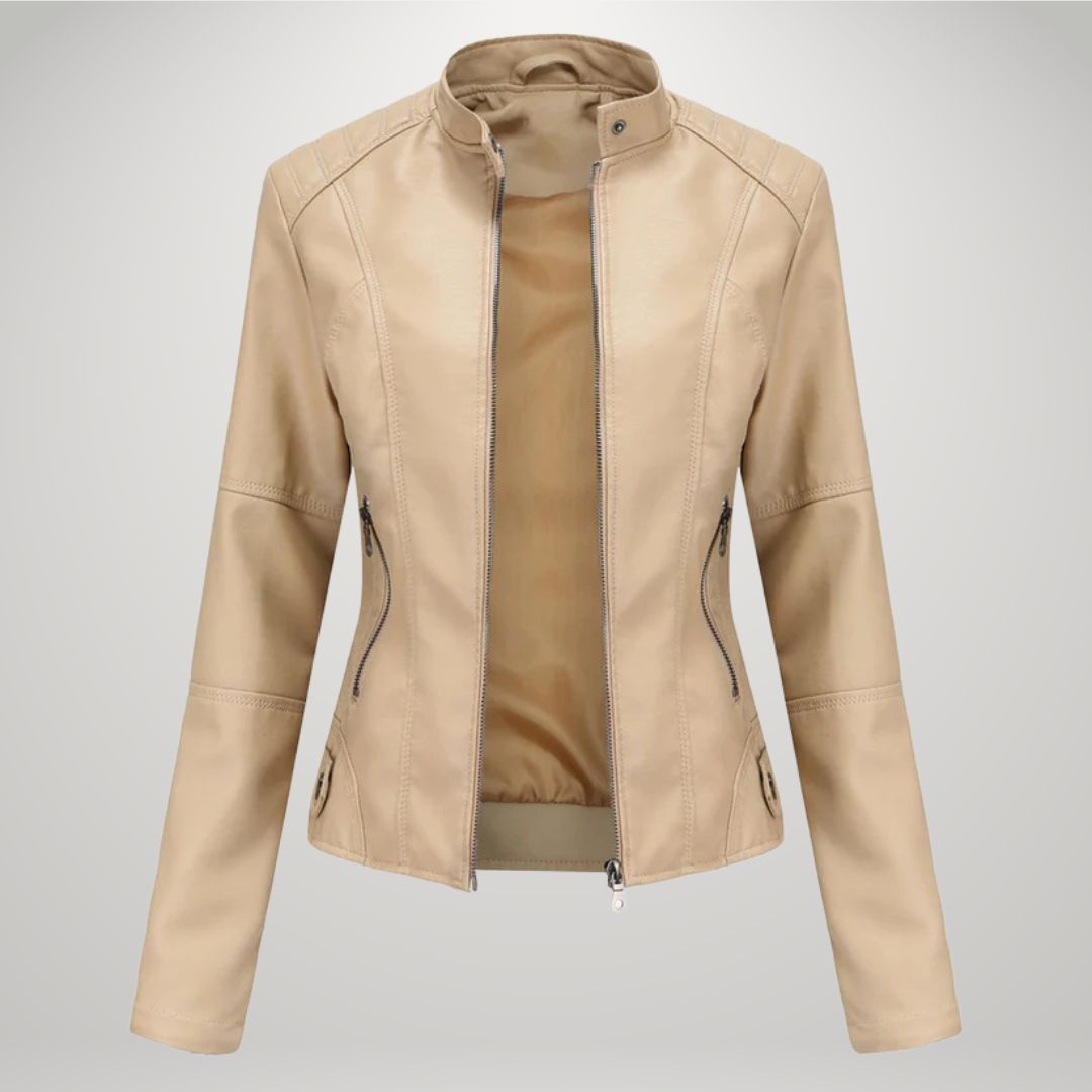 Cornelie™ | Elegante leren jas