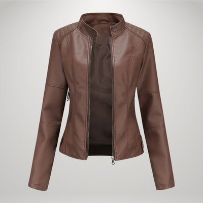 Cornelie™ | Elegante leren jas