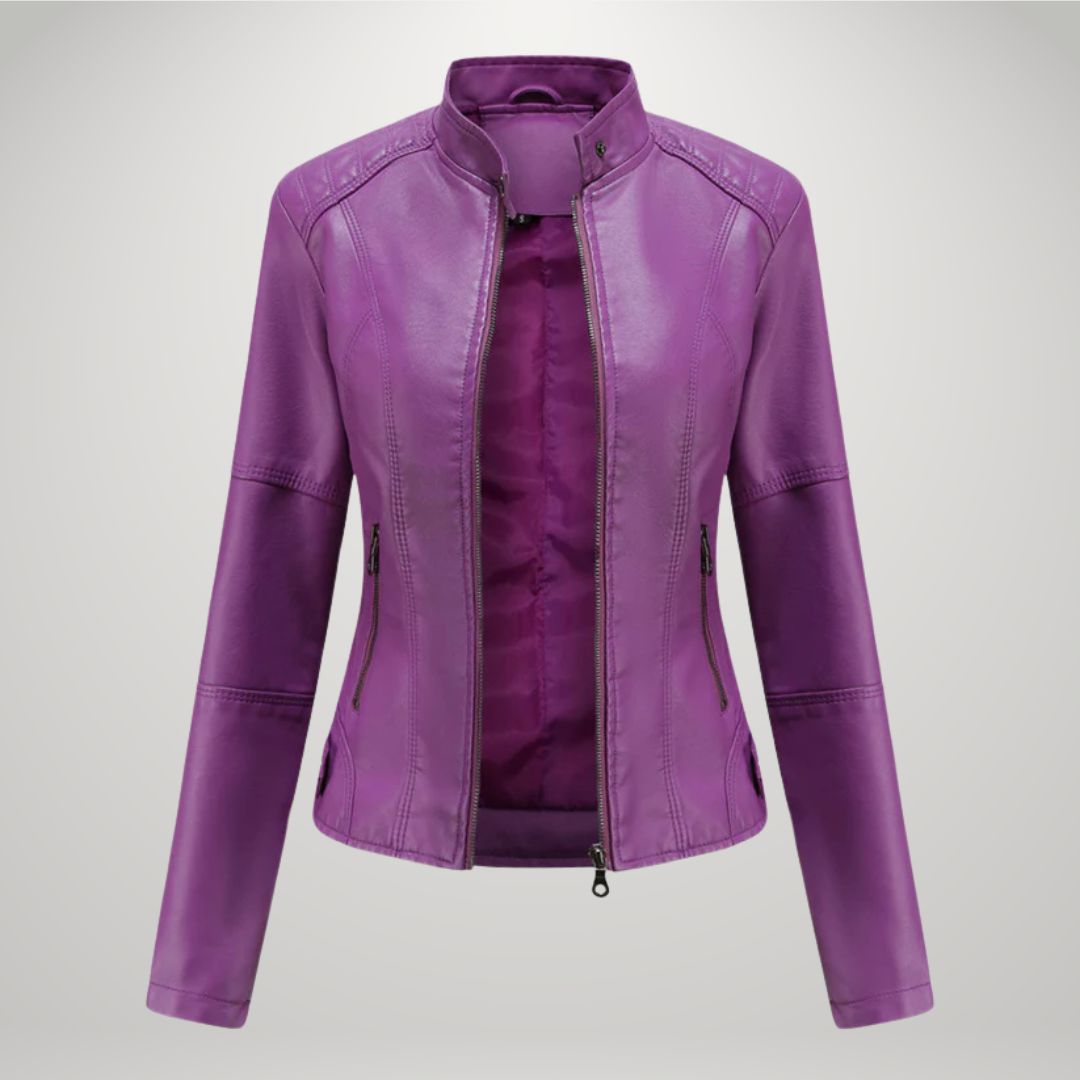 Cornelie™ | Elegante leren jas