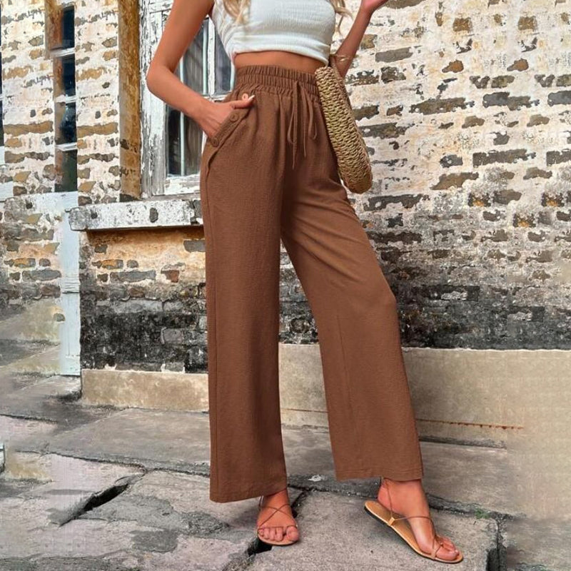 Hermelien™ | Hoge Taille Elastische Broek