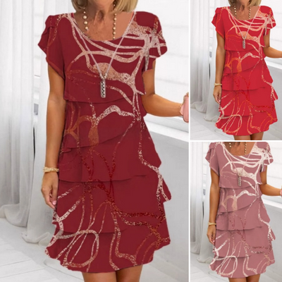 Amy™ | Elegante geplooide jurk voor dames