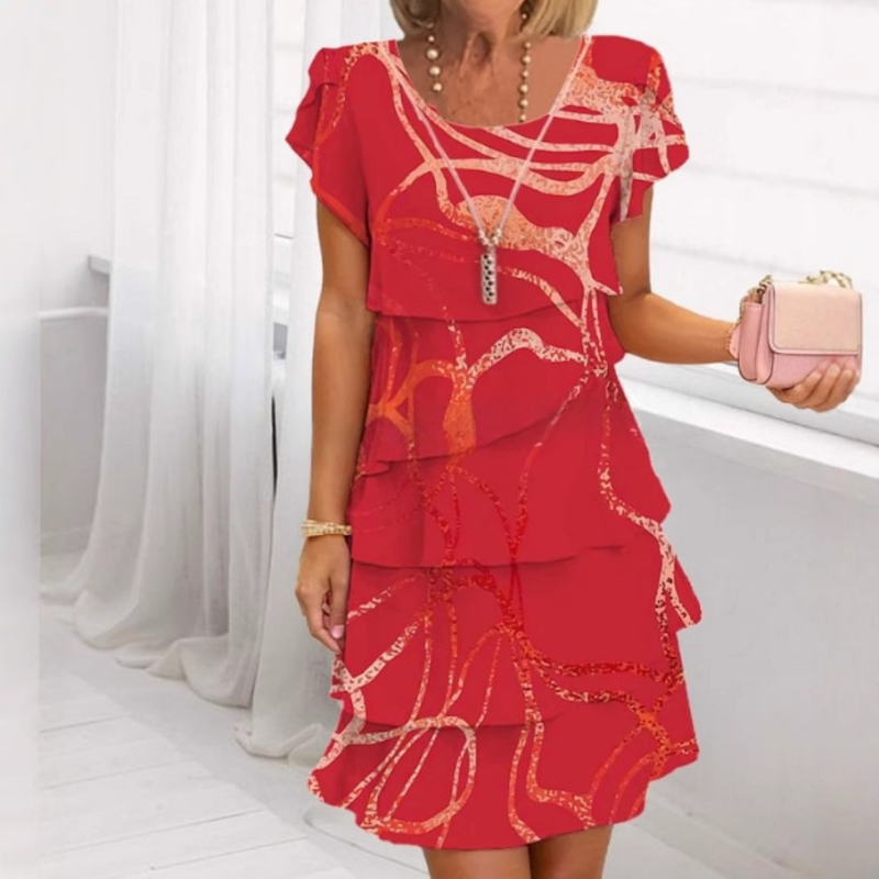 Amy™ | Elegante geplooide jurk voor dames