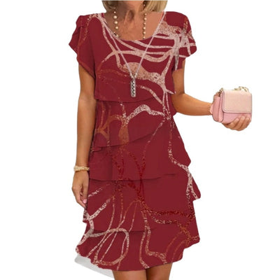 Amy™ | Elegante geplooide jurk voor dames