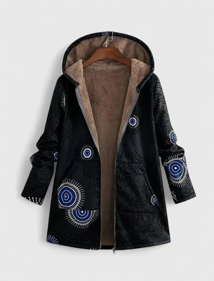 AVRIL – GEZELLIGE HOODED SHERPA JAS